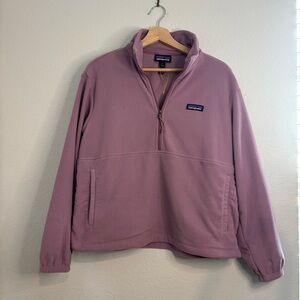 Patagonia Better Sweater 1/4 Zip Fleece Pullover - Nickel Grey - Size M